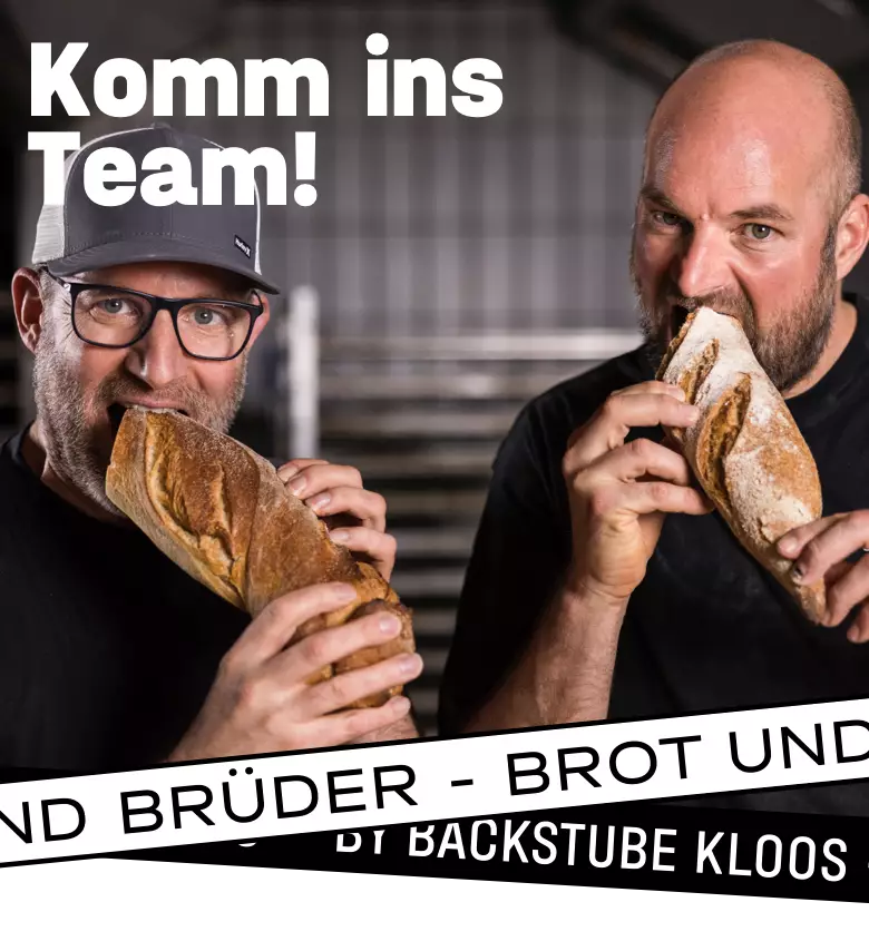 Brot und Brueder Komm ins Team phone